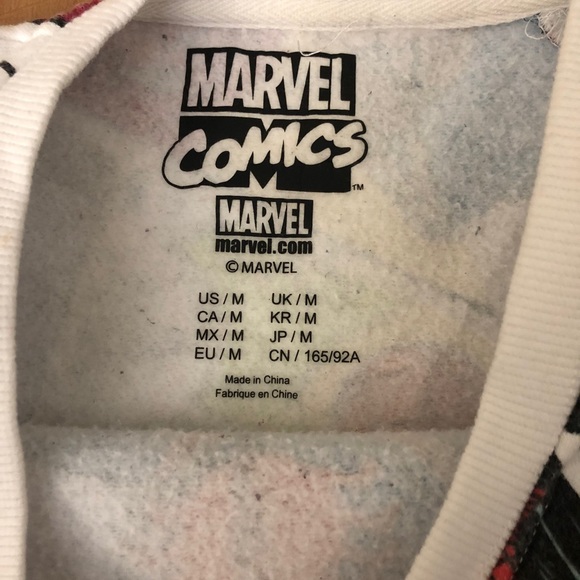 Marvel Comic pullover crewneck sweatshirt. Medium. - Picture 2 of 3